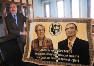 Türk Ocağından  Sancar'a Hediyeli Teşekkür  